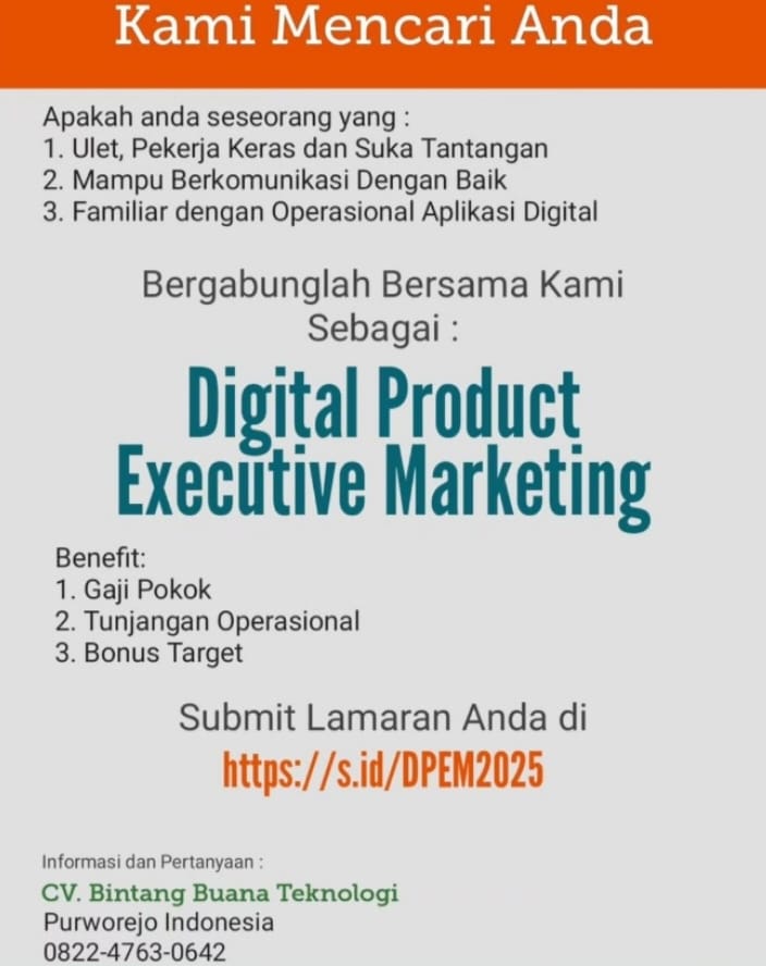Digital Product Executive Marketing